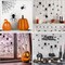 4 Sheet 45 Pieces Halloween Spider Stickers Large Scary Wall Decal